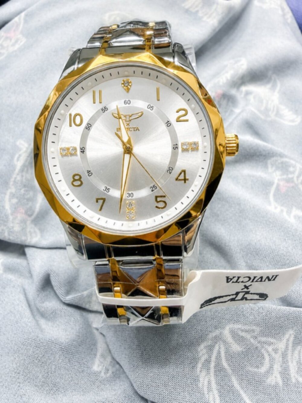 Invicta Specialty I Men's 41mm Two-Tone Gold Steel Quartz Watch NEW